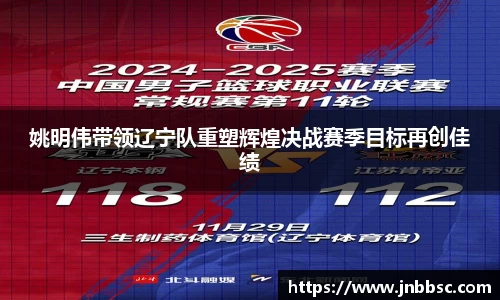 姚明伟带领辽宁队重塑辉煌决战赛季目标再创佳绩